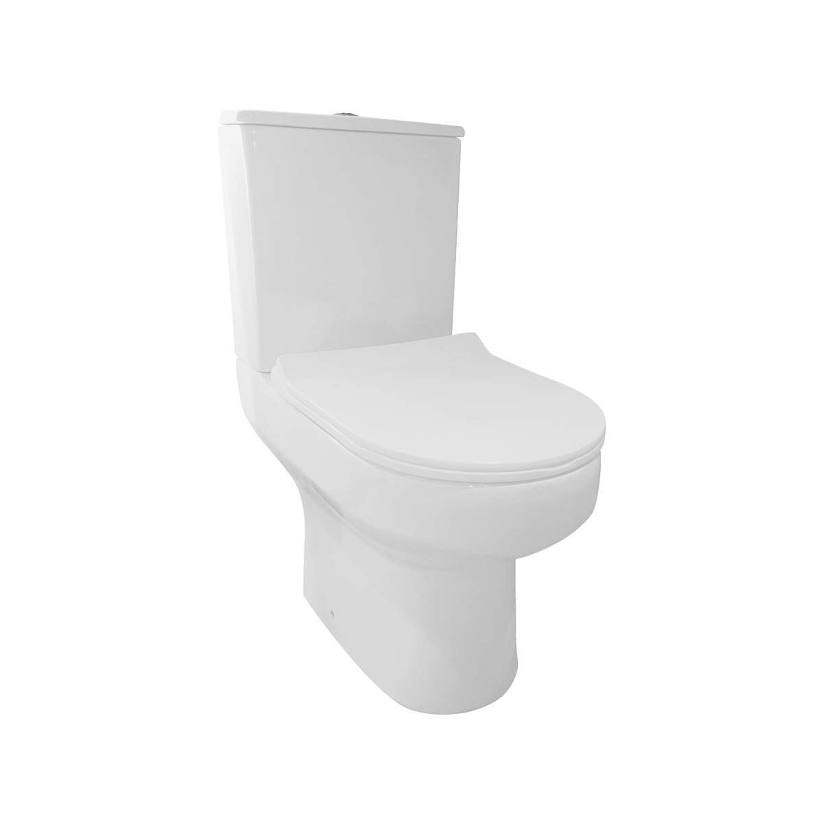 SPA Open Back Pan Including  Cistern & D Shape Soft Close Seat